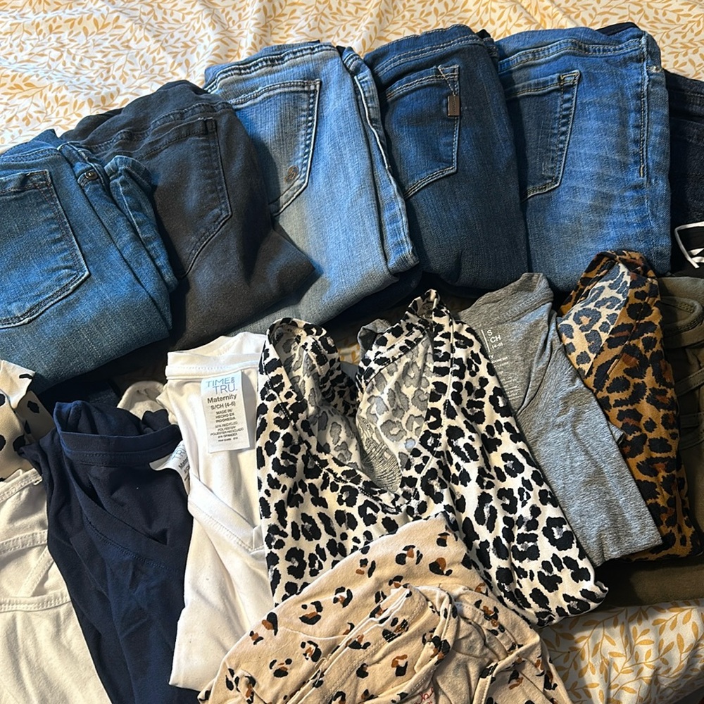 Bundle of Maternity Clothes
